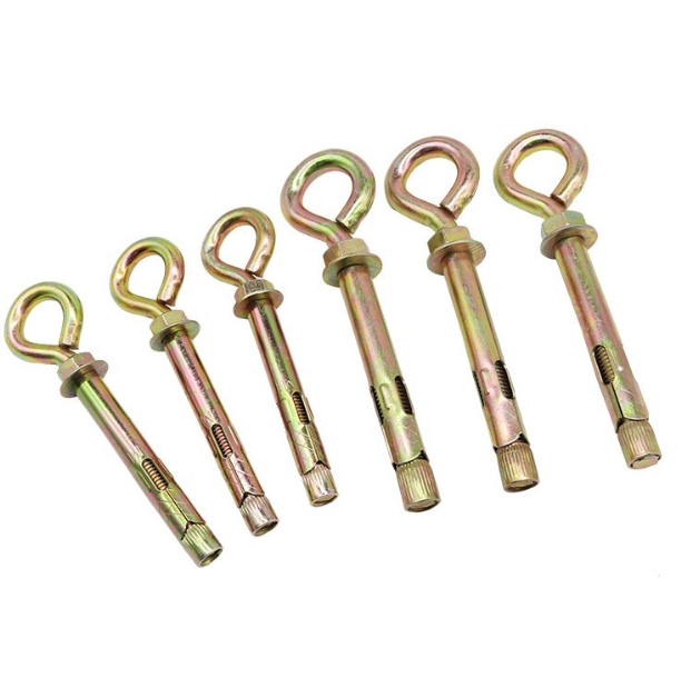 Carbon steel Yellow Zinc Eye Hook Sleeve Anchor Bolt(图1)
